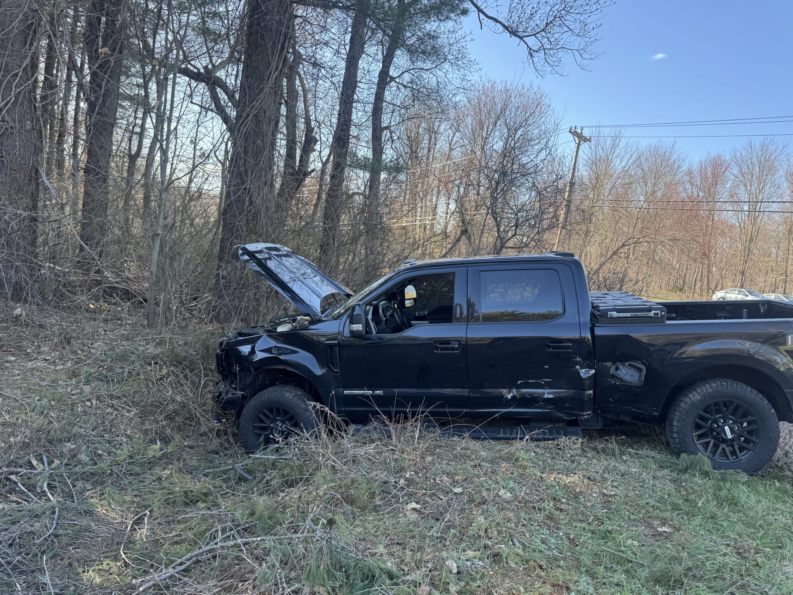 crashed car