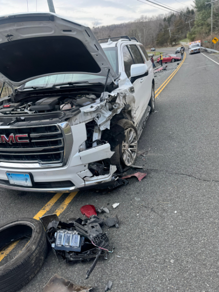 crashed car